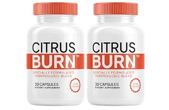 CitrusBurn bundle: 2 frascos