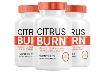 CitrusBurn bundle: 3 frascos
